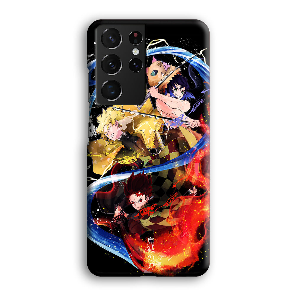 Kimetsu no Yaiba Demon Slayer Samsung Galaxy S21 Ultra Case-Phone Case-3D Case-Altracase