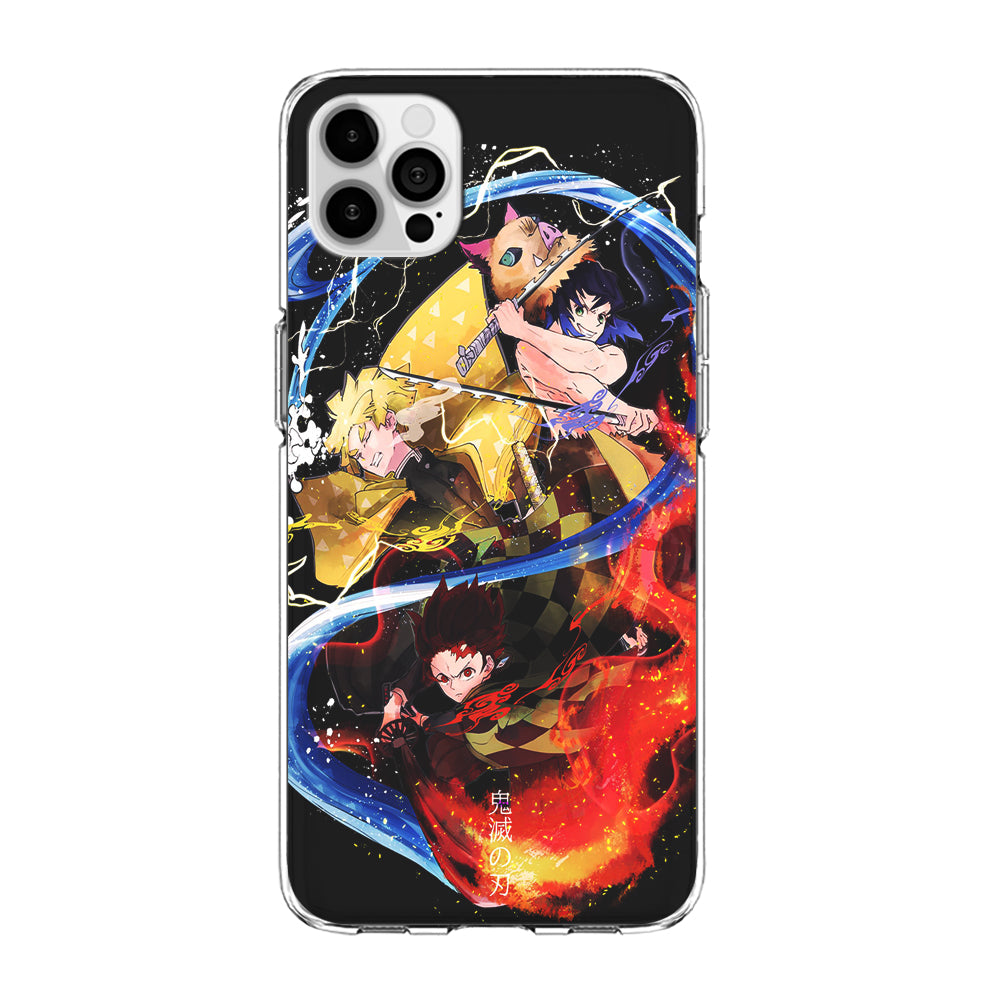 Kimetsu no Yaiba Demon Slayer iPhone 15 Pro Max Case-Phone Case-Clear Soft Case-Altracase