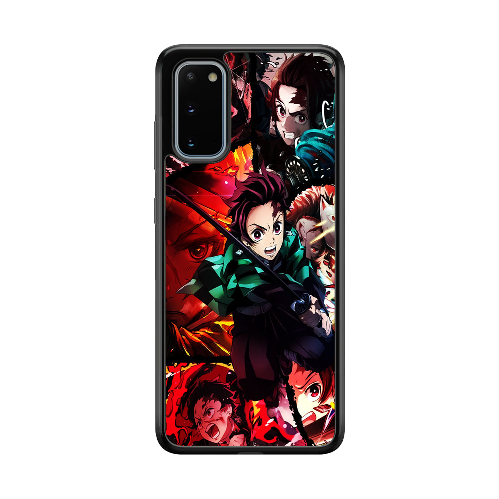 Kimetsu no Yaiba Tanjiro Aesthetic Samsung Galaxy S20 Case-Phone Case-Tempered Glass Case-Altracase