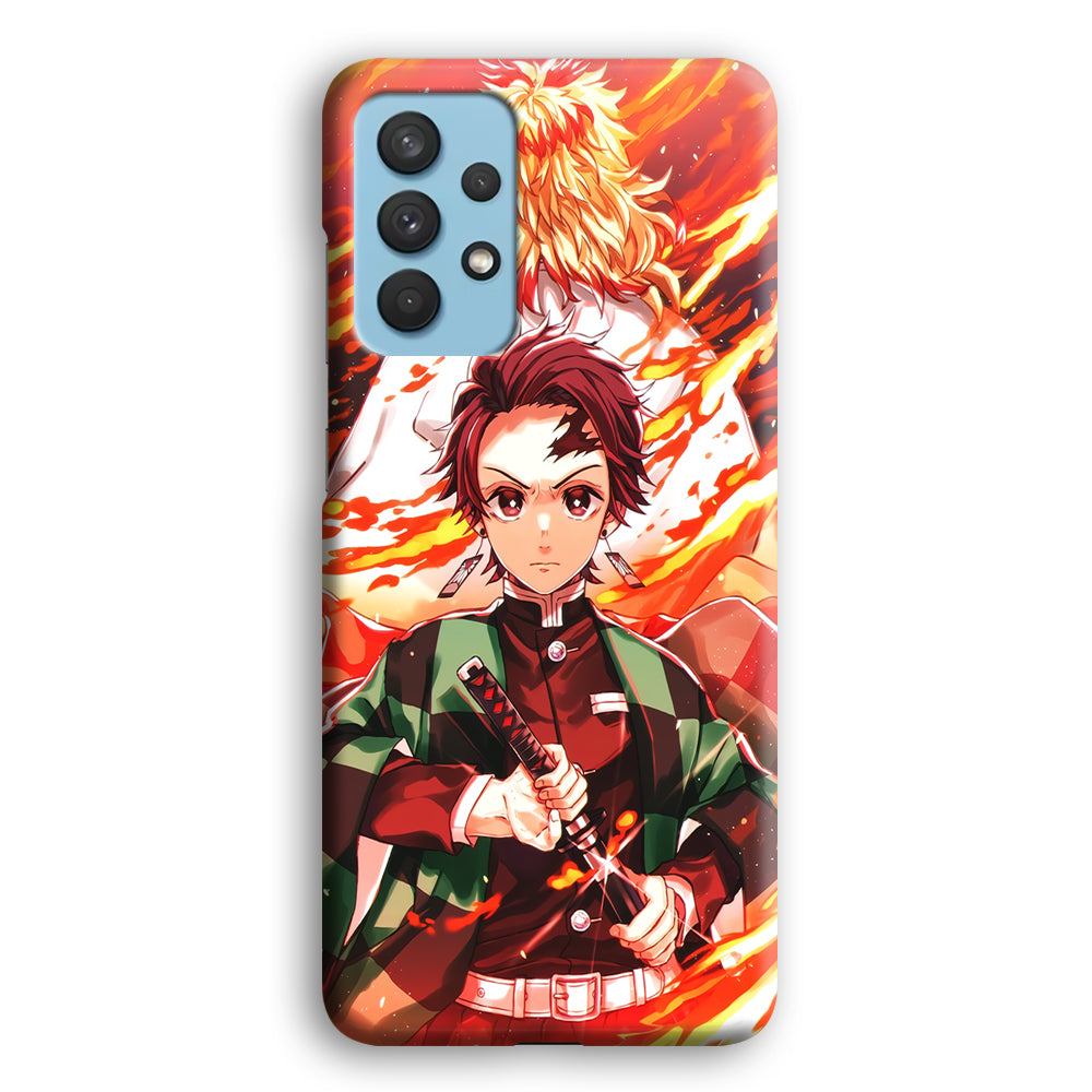 Kimetsu no Yaiba Tanjiro Kamado Samsung Galaxy A32 Case-Phone Case-3D Case-Altracase