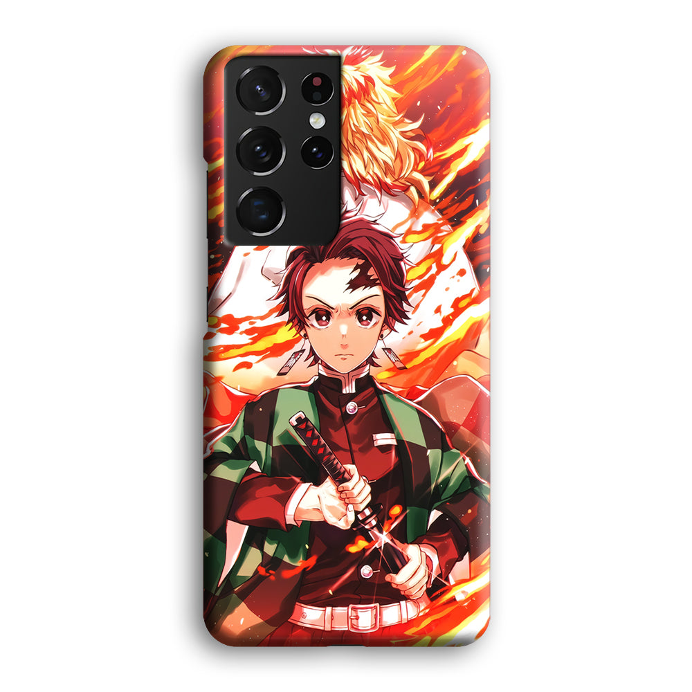 Kimetsu no Yaiba Tanjiro Kamado Samsung Galaxy S21 Ultra Case-Phone Case-3D Case-Altracase