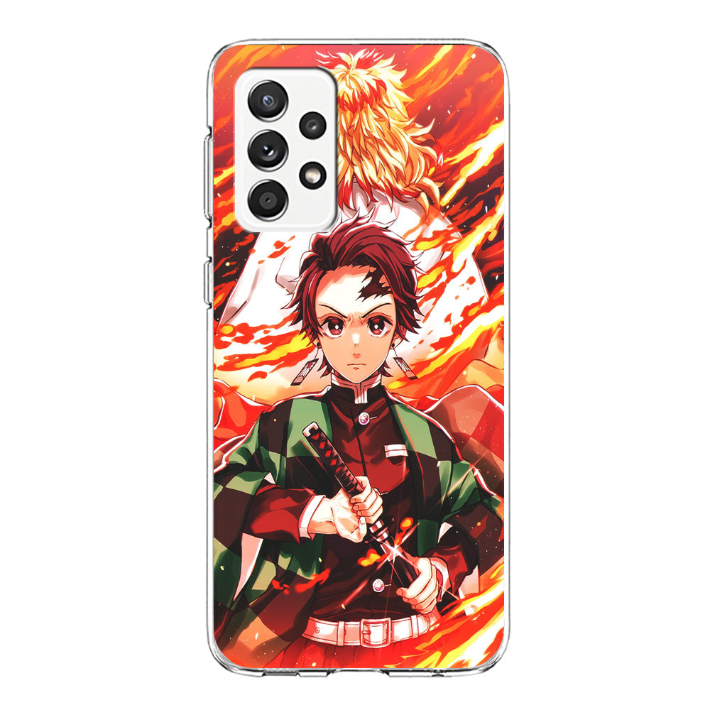 Kimetsu no Yaiba Tanjiro Kamado Samsung Galaxy A52 Case-Phone Case-Clear Soft Case-Altracase