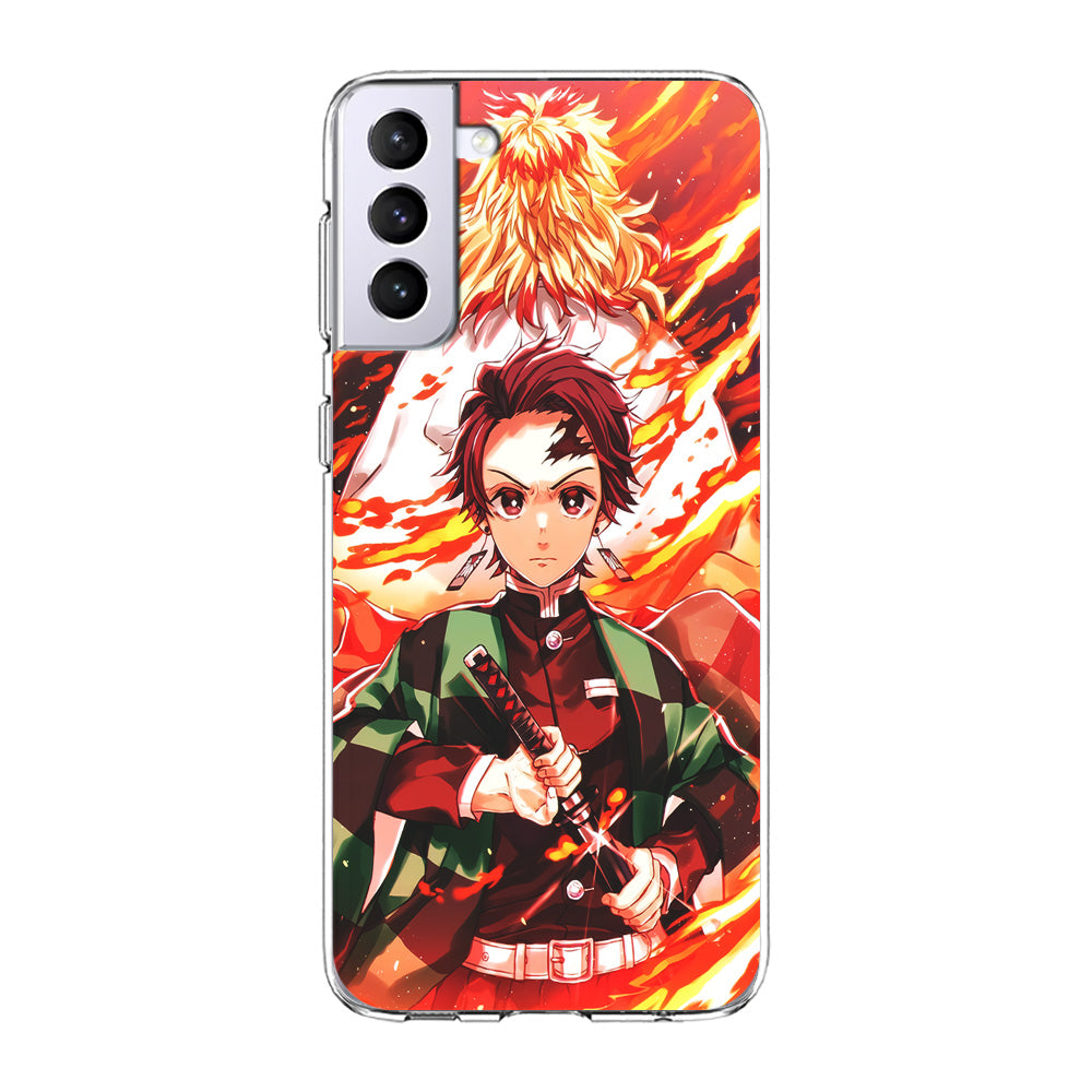 Kimetsu no Yaiba Tanjiro Kamado Samsung Galaxy S22 Case-Phone Case-Clear Soft Case-Altracase