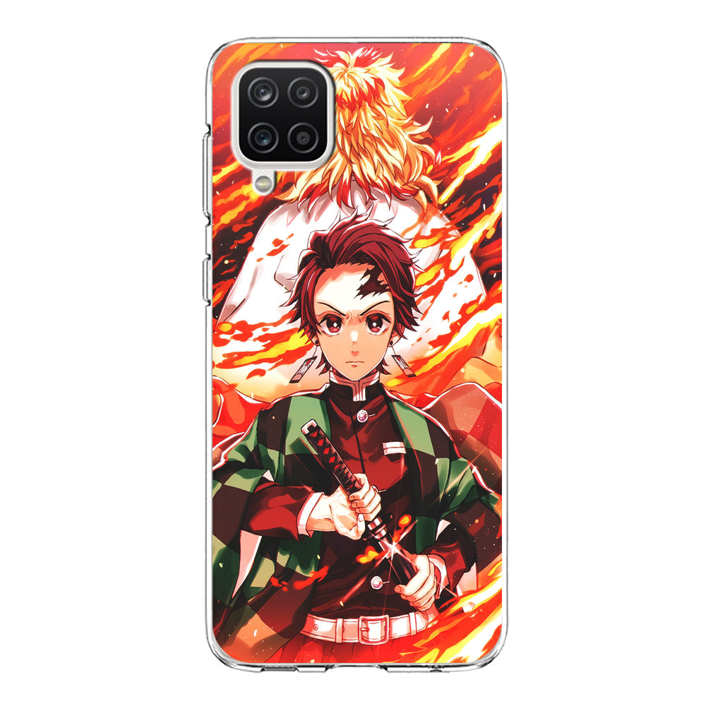 Kimetsu no Yaiba Tanjiro Kamado Samsung Galaxy A12 Case-Phone Case-Clear Soft Case-Altracase