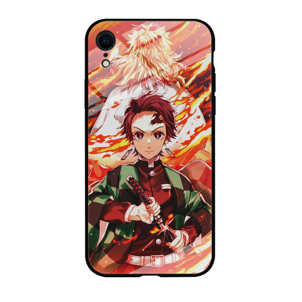 Kimetsu no Yaiba Tanjiro Kamado iPhone XR Case-Phone Case-Tempered Glass Case-Altracase