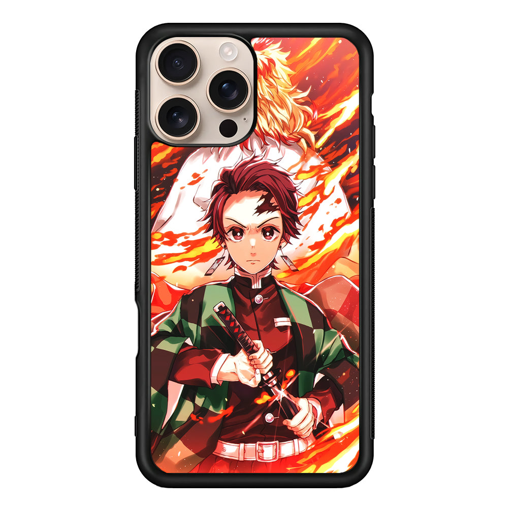 Kimetsu no Yaiba Tanjiro Kamado iPhone 16 Pro Case - Altracase