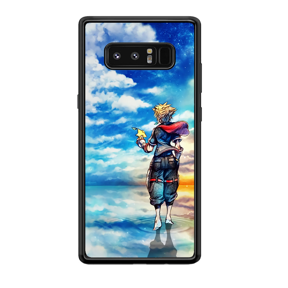 Kingdom Hearts Art Samsung Galaxy Note 8 Case-Phone Case-Tempered Glass Case-Altracase
