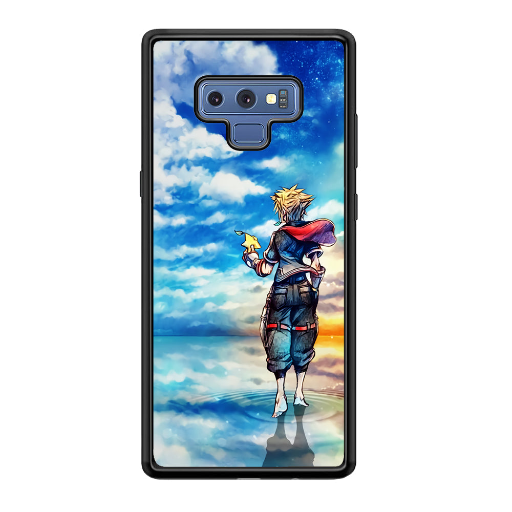 Kingdom Hearts Art Samsung Galaxy Note 9 Case-Phone Case-Tempered Glass Case-Altracase