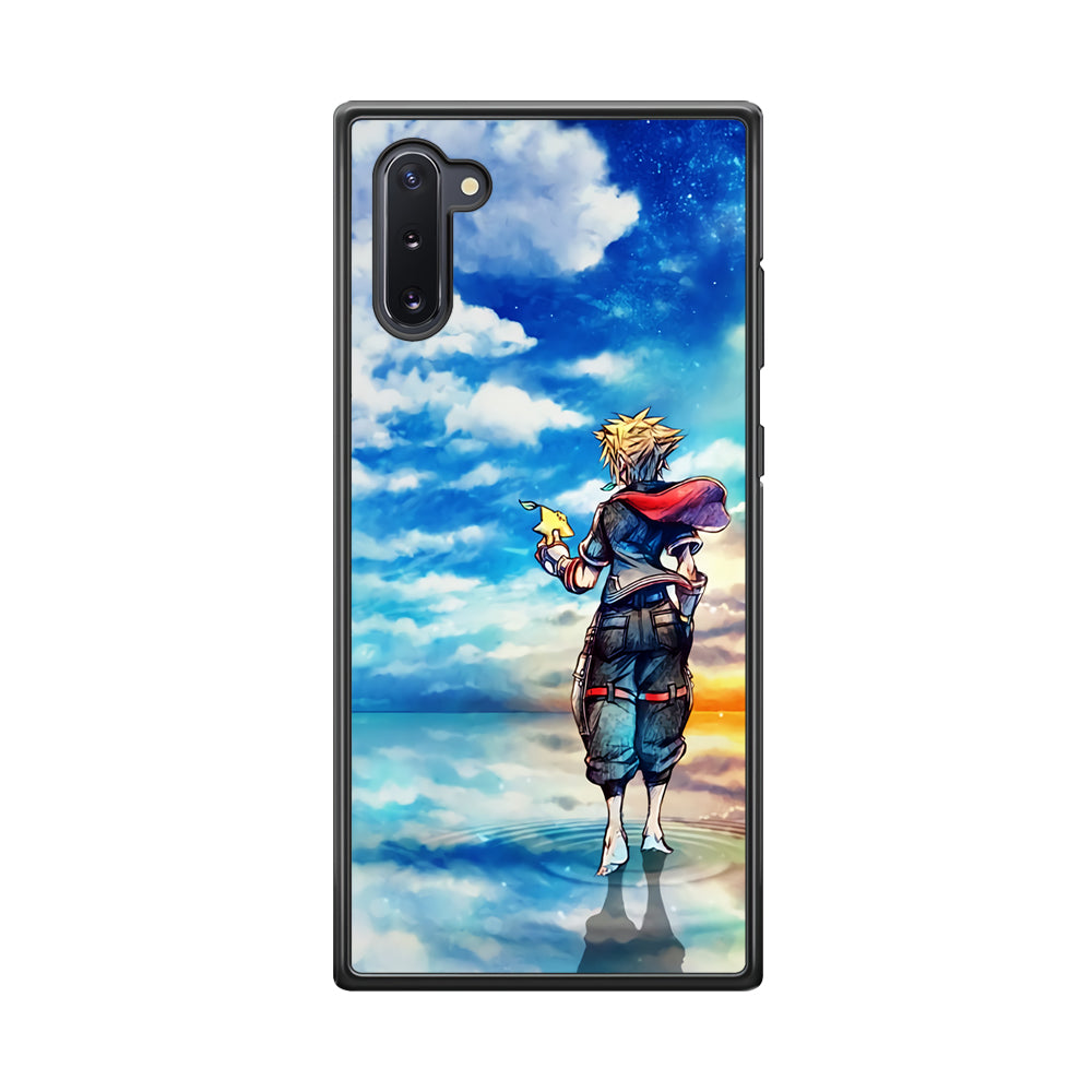 Kingdom Hearts Art Samsung Galaxy Note 10 Case-Phone Case-Rubber Black (2D Case)-Altracase