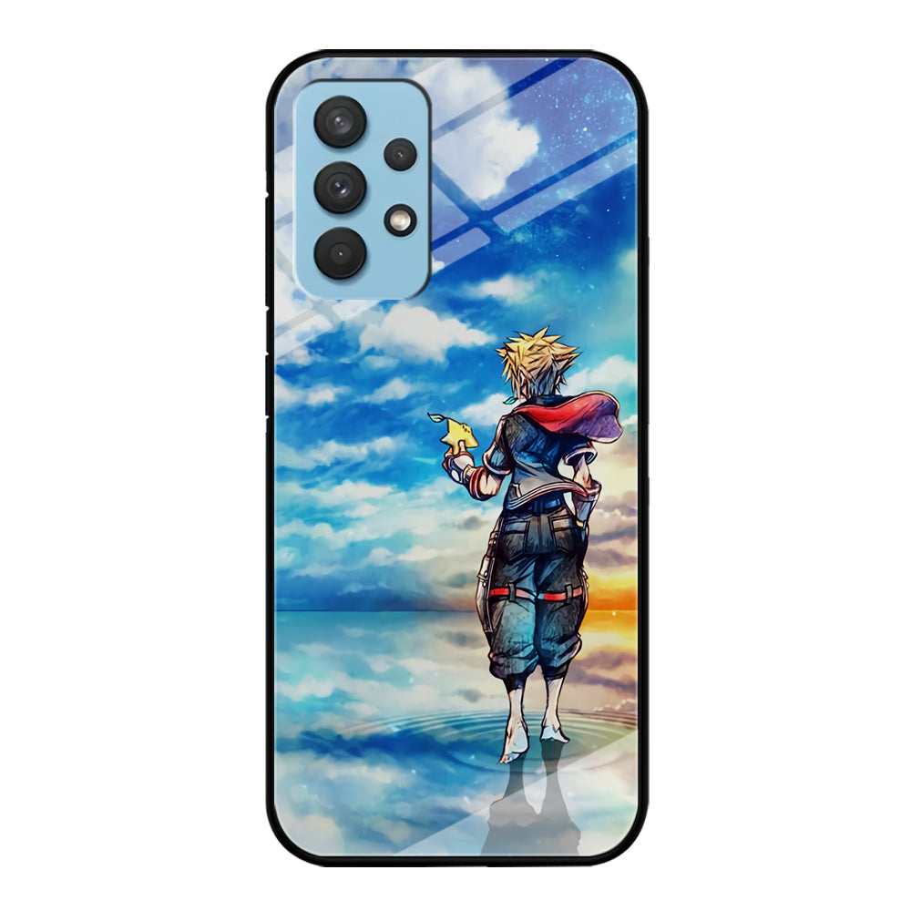 Kingdom Hearts Art Samsung Galaxy A32 Case-Phone Case-Tempered Glass Case-Altracase