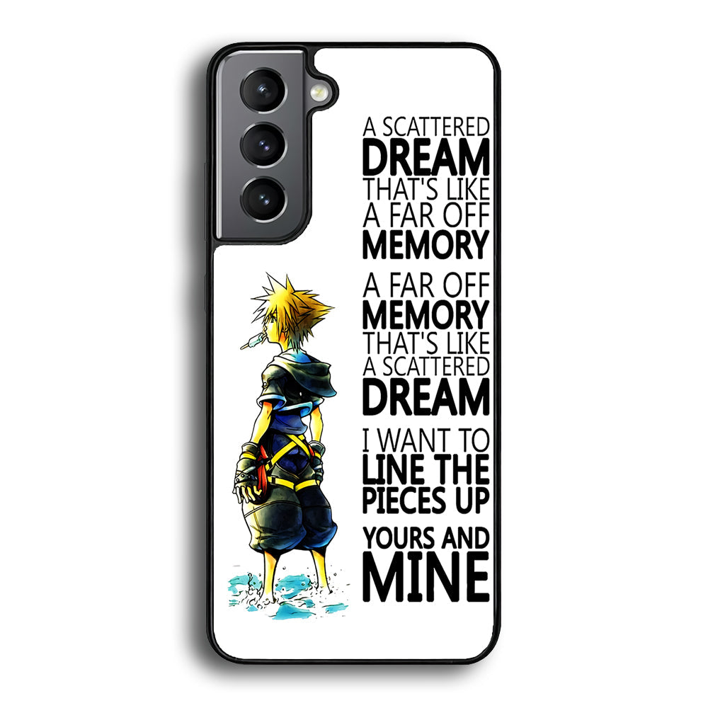 Kingdom Hearts Quote Samsung Galaxy S22 Plus Case-Phone Case-Rubber Black (2D Case)-Altracase
