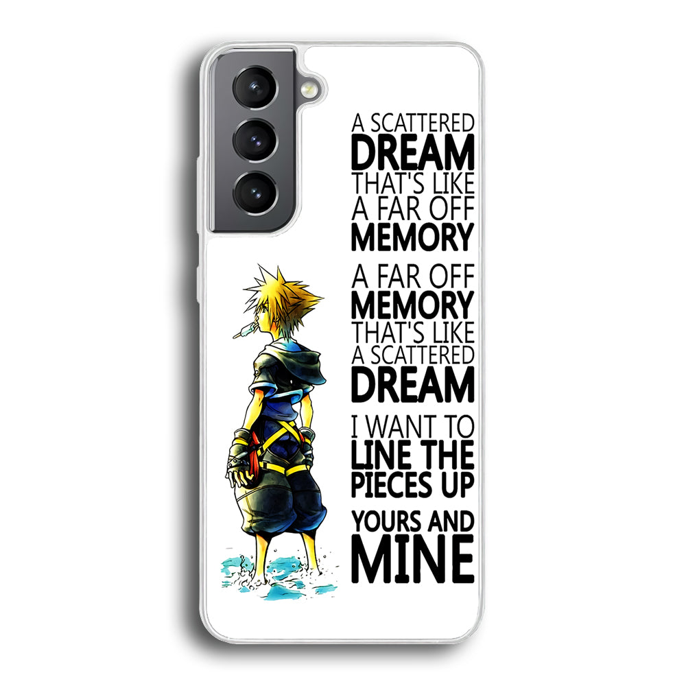 Kingdom Hearts Quote Samsung Galaxy S24 Plus Case-Phone Case-Rubber White (2D Case)-Altracase