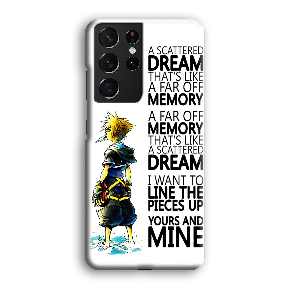 Kingdom Hearts Quote Samsung Galaxy S21 Ultra Case-Phone Case-3D Case-Altracase