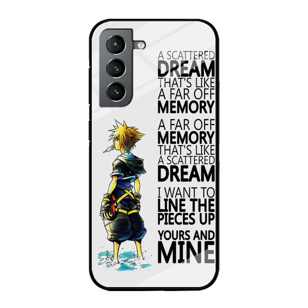 Kingdom Hearts Quote Samsung Galaxy S22 Plus Case-Phone Case-Tempered Glass Case-Altracase