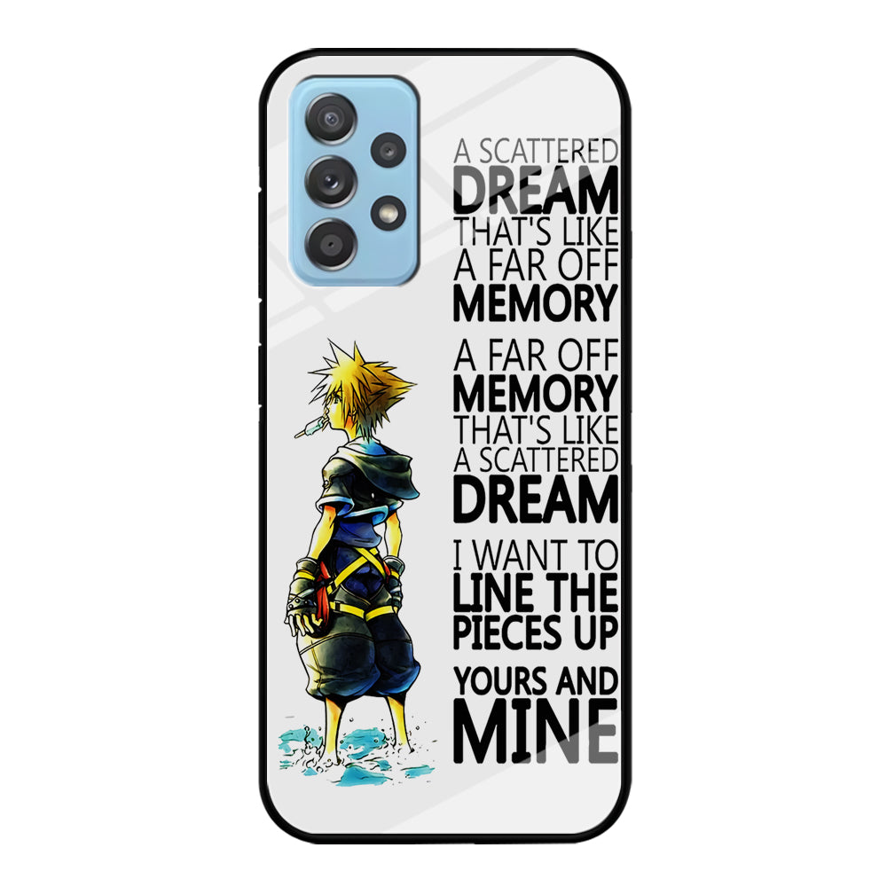 Kingdom Hearts Quote Samsung Galaxy A52 Case-Phone Case-Tempered Glass Case-Altracase