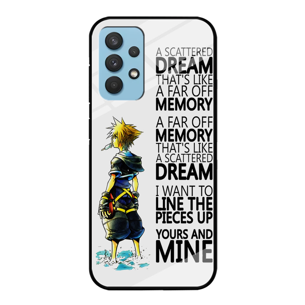 Kingdom Hearts Quote Samsung Galaxy A32 Case-Phone Case-Tempered Glass Case-Altracase