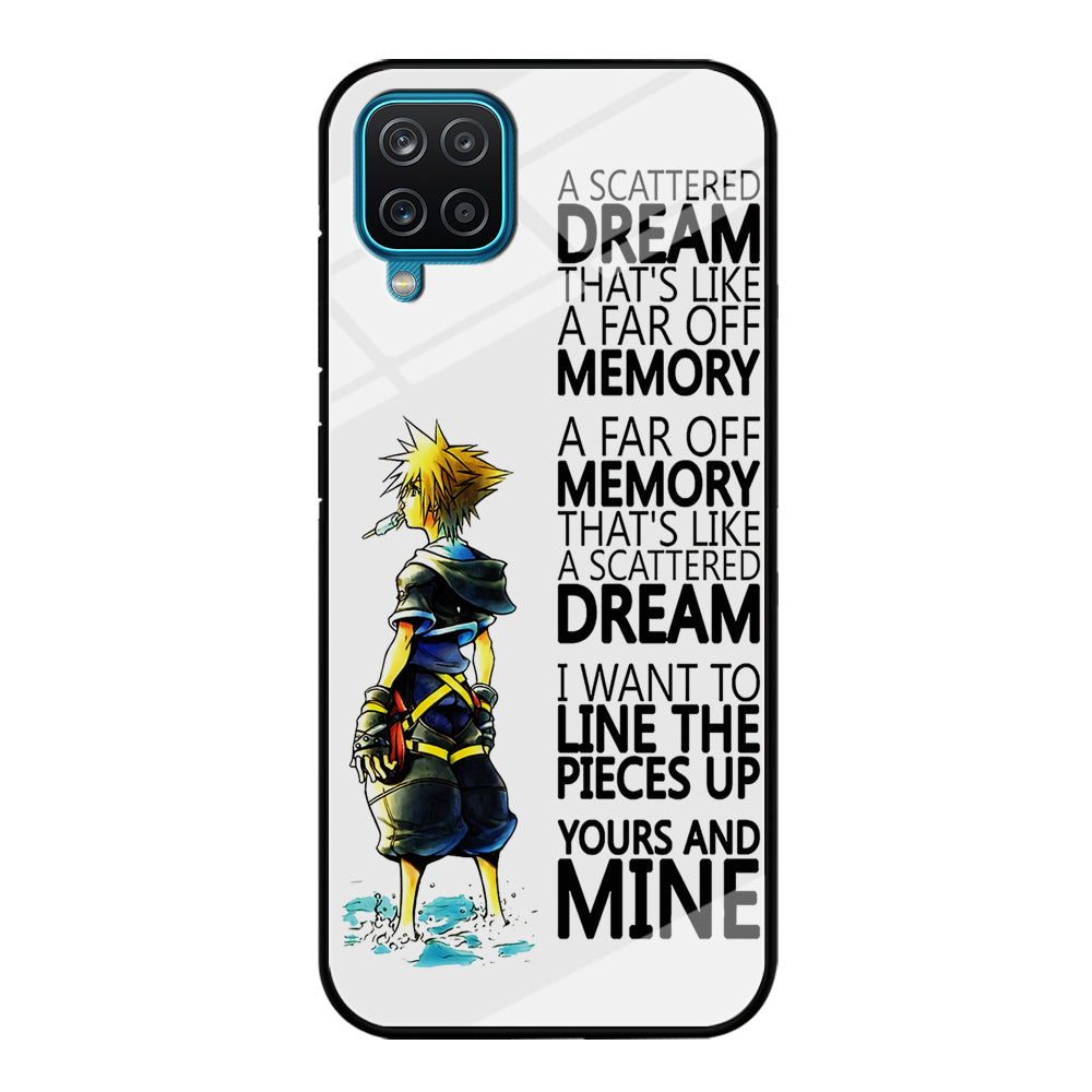 Kingdom Hearts Quote Samsung Galaxy A12 Case-Phone Case-Tempered Glass Case-Altracase