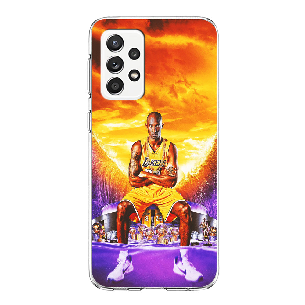 Kobe Bryant Legends Lakers Samsung Galaxy A52 Case-Phone Case-Clear Soft Case-Altracase