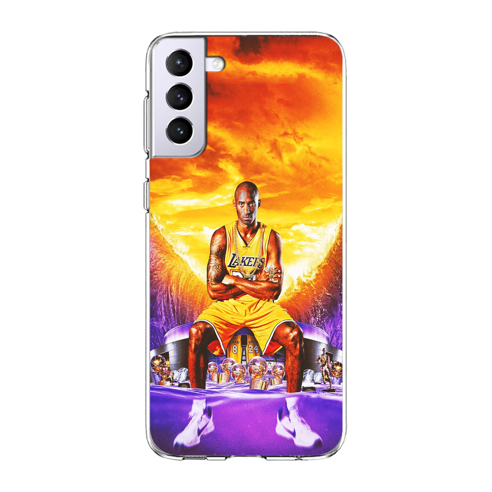Kobe Bryant Legends Lakers Samsung Galaxy S23 Case-Phone Case-Clear Soft Case-Altracase