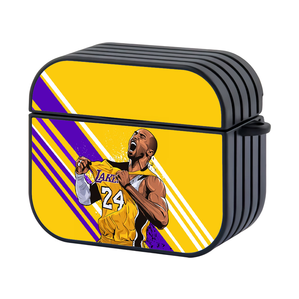 Kobe Bryant NBA Lakers Hard Plastic Case Cover For Apple Airpods 3 - AirPod Case - Altracase