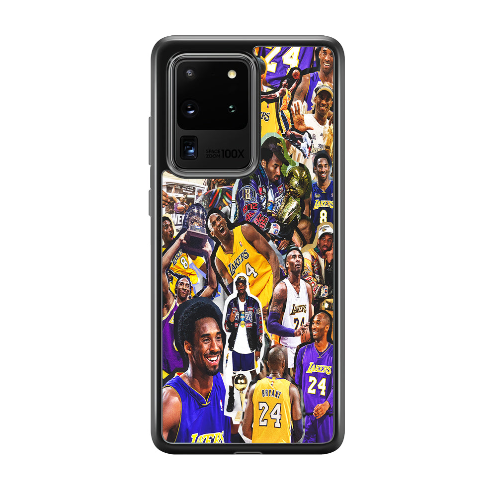 Kobe bryant lakers Collage Samsung Galaxy S20 Ultra Case-Phone Case-Tempered Glass Case-Altracase