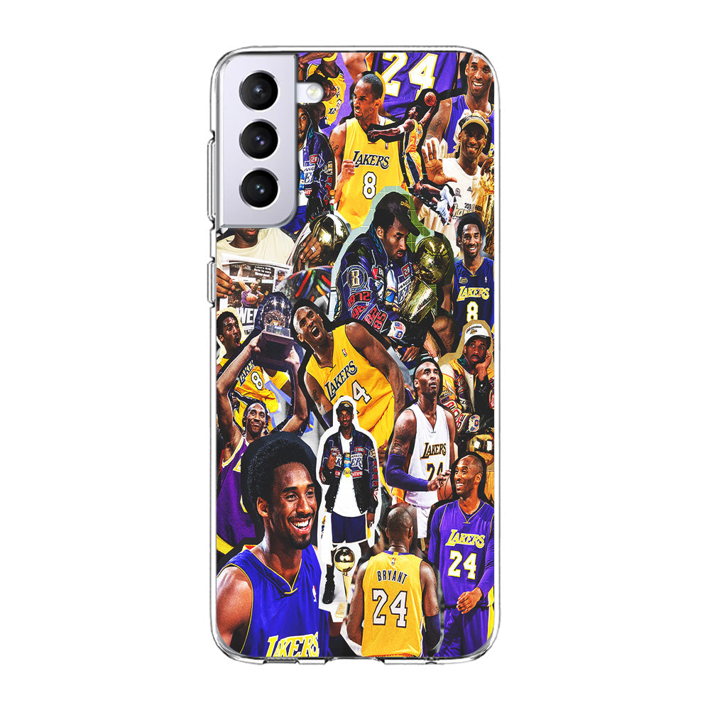 Kobe bryant lakers Collage Samsung Galaxy S22 Plus Case-Phone Case-Clear Soft Case-Altracase
