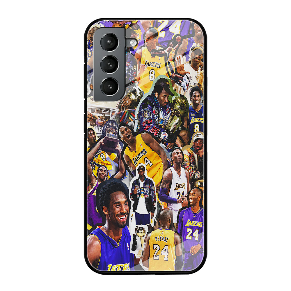 Kobe bryant lakers Collage Samsung Galaxy S22 Plus Case-Phone Case-Tempered Glass Case-Altracase