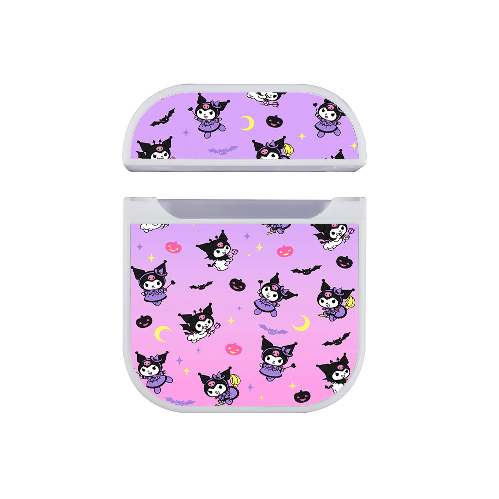 Kuromi Halloween Mode Apple AirPods Case-AirPod Case-White-Altracase