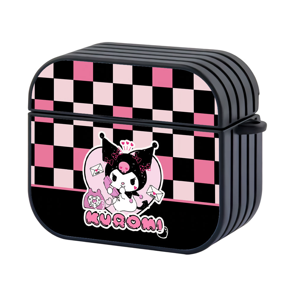 Kuromi is on The Phone Apple Airpods 3 Case - AirPod Case - Altracase