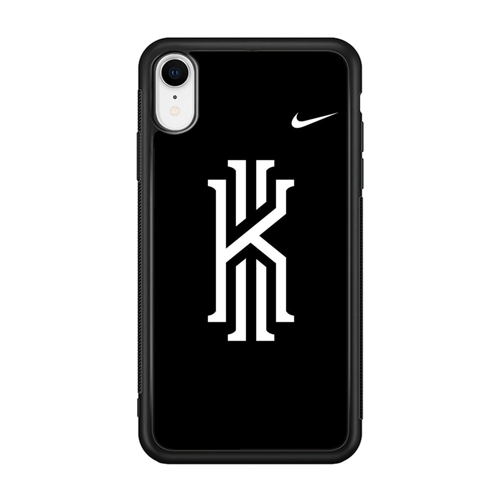 Kyrie Irving Logo 001 iPhone XR Case-Mobile Phone Case-Rubber Black (2D Case)-Altracase