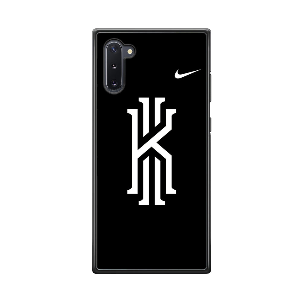 Kyrie Irving Logo 001 Samsung Galaxy Note 10 Case-Mobile Phone Case-Rubber Black (2D Case)-Altracase