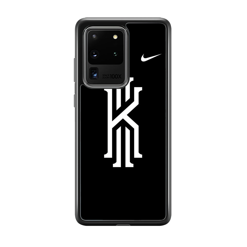 Kyrie Irving Logo 001 Samsung Galaxy S20 Ultra Case-Mobile Phone Case-Rubber Black (2D Case)-Altracase