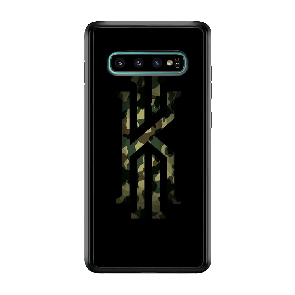 Kyrie Irving Logo 002 Samsung Galaxy S10 Case-Mobile Phone Case-Rubber Black (2D Case)-Altracase