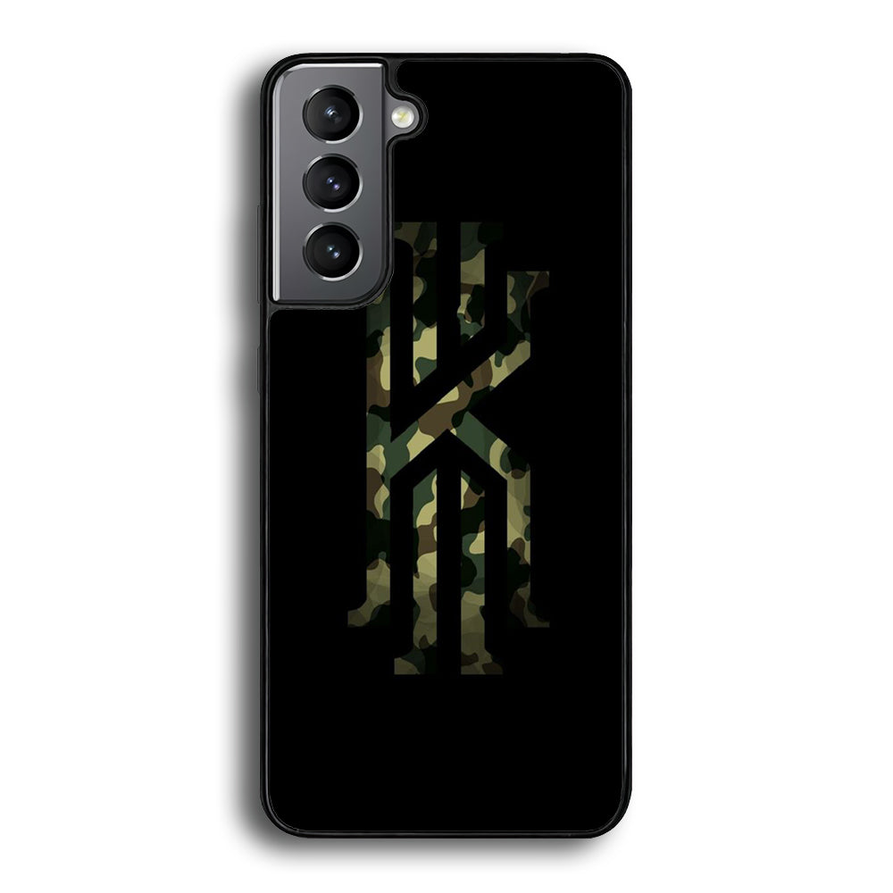 Kyrie Irving Logo 002 Samsung Galaxy S21 Case-Mobile Phone Case-Rubber Black (2D Case)-Altracase