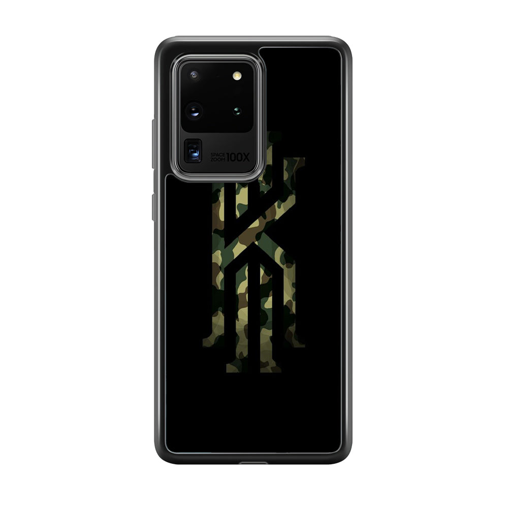 Kyrie Irving Logo 002 Samsung Galaxy S20 Ultra Case-Mobile Phone Case-Rubber Black (2D Case)-Altracase