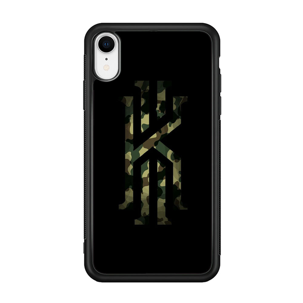 Kyrie Irving Logo 002 iPhone XR Case-Mobile Phone Case-Rubber Black (2D Case)-Altracase