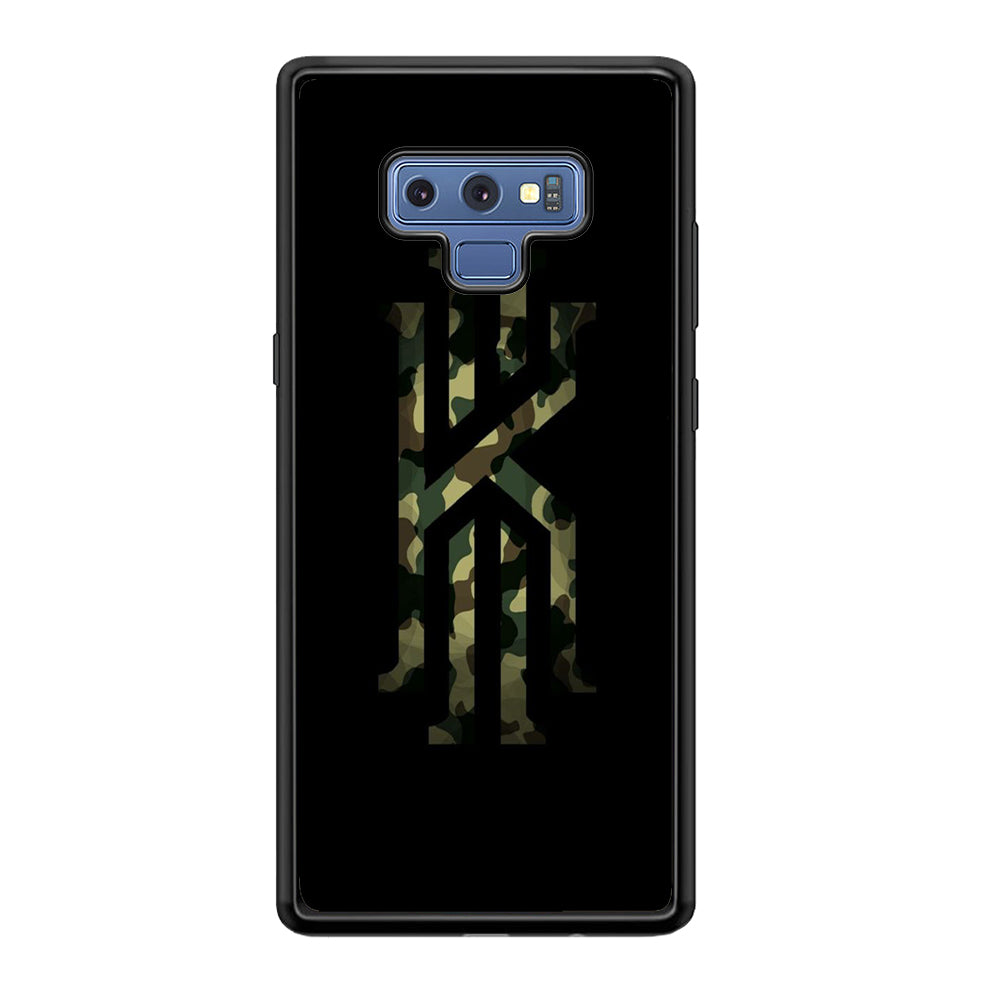 Kyrie Irving Logo 002 Samsung Galaxy Note 9 Case-Mobile Phone Case-Rubber Black (2D Case)-Altracase