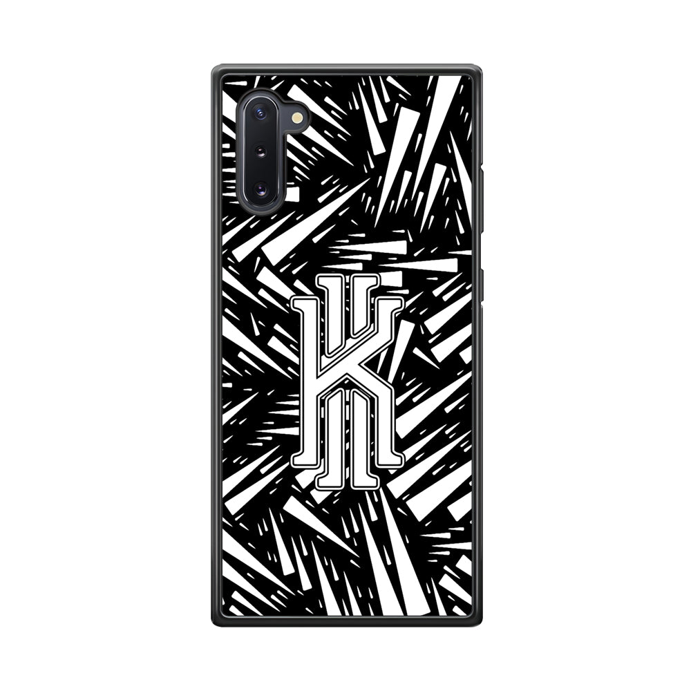 Kyrie Irving Sharpness Glass Samsung Galaxy Note 10 Case-Mobile Phone Case-Rubber Black (2D Case)-Altracase
