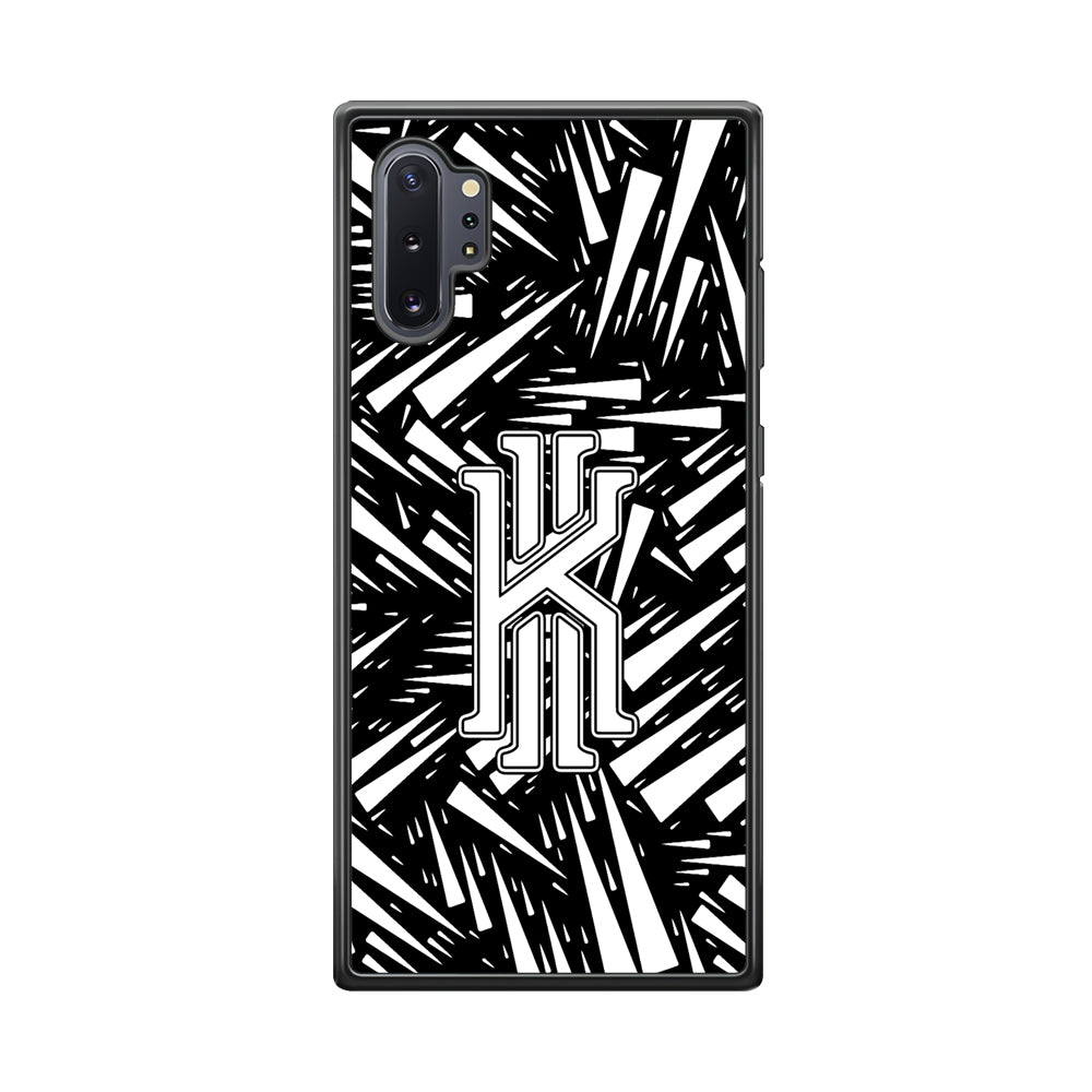 Kyrie Irving Sharpness Glass Samsung Galaxy Note 10 Plus Case-Mobile Phone Case-Rubber Black (2D Case)-Altracase