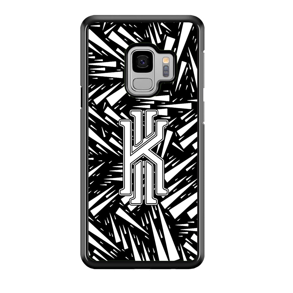 Kyrie Irving Sharpness Glass Samsung Galaxy S9 Case-Mobile Phone Case-Rubber Black (2D Case)-Altracase