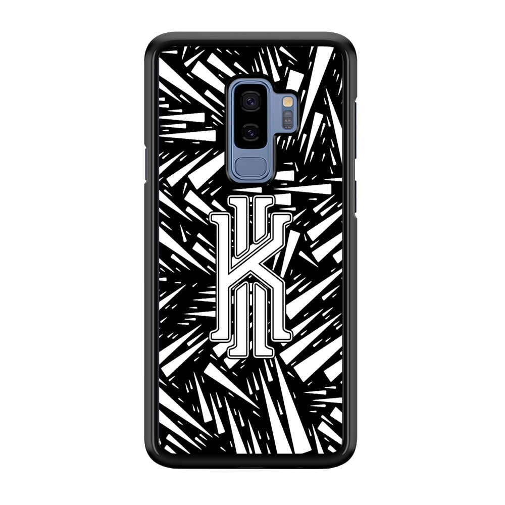 Kyrie Irving Sharpness Glass Samsung Galaxy S9 Plus Case-Mobile Phone Case-Rubber Black (2D Case)-Altracase