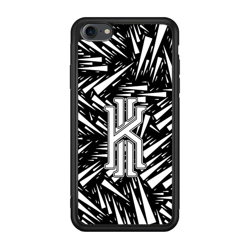 Kyrie Irving Sharpness Glass iPhone 7 Case-Mobile Phone Case-Rubber Black (2D Case)-Altracase