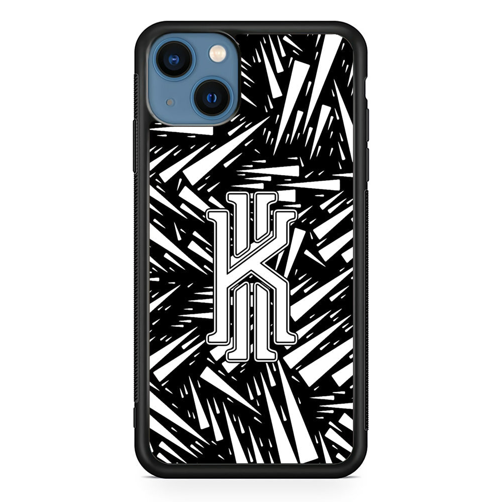 Kyrie Irving Sharpness Glass iPhone 15 Case-Mobile Phone Case-Rubber Black (2D Case)-Altracase
