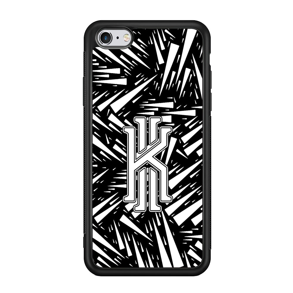 Kyrie Irving Sharpness Glass iPhone 6 Plus | 6s Plus Case-Mobile Phone Case-Rubber Black (2D Case)-Altracase