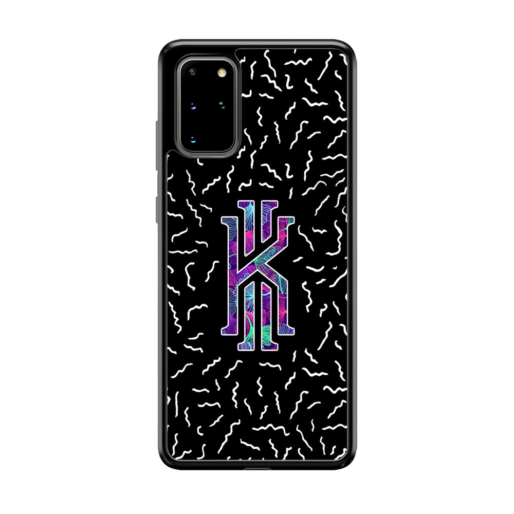 Kyrie Irving Small Striped Pattern Samsung Galaxy S20 Plus Case-Mobile Phone Case-Rubber Black (2D Case)-Altracase