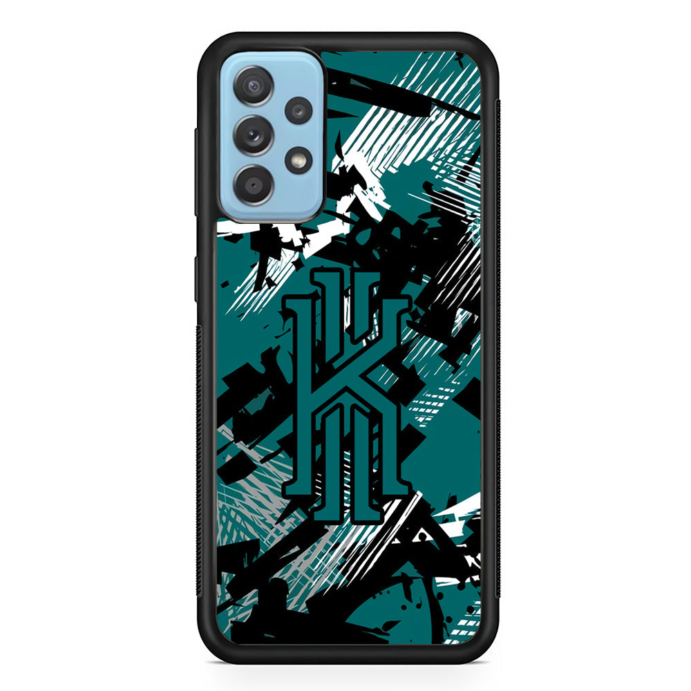 Kyrie Irving Unlimited Steps Samsung Galaxy A72 Case-Mobile Phone Case-Rubber Black (2D Case)-Altracase