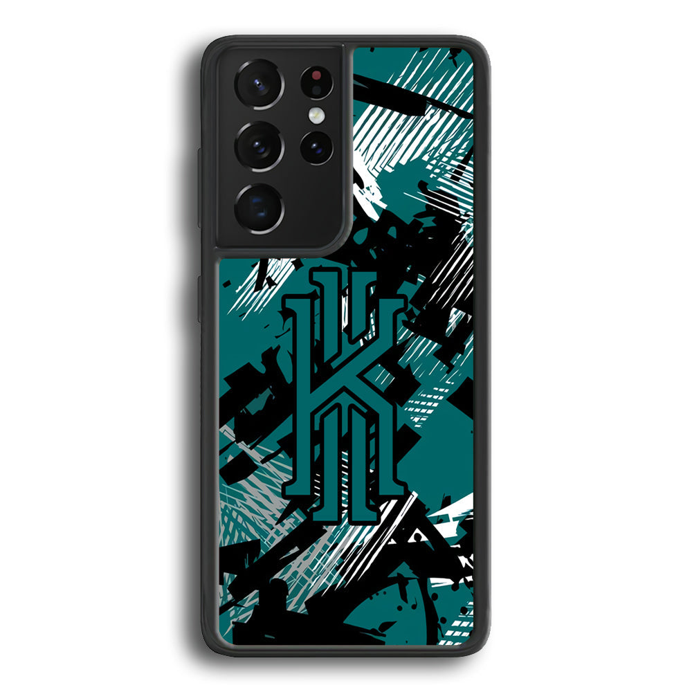 Kyrie Irving Unlimited Steps Samsung Galaxy S23 Ultra Case-Mobile Phone Case-Rubber Black (2D Case)-Altracase