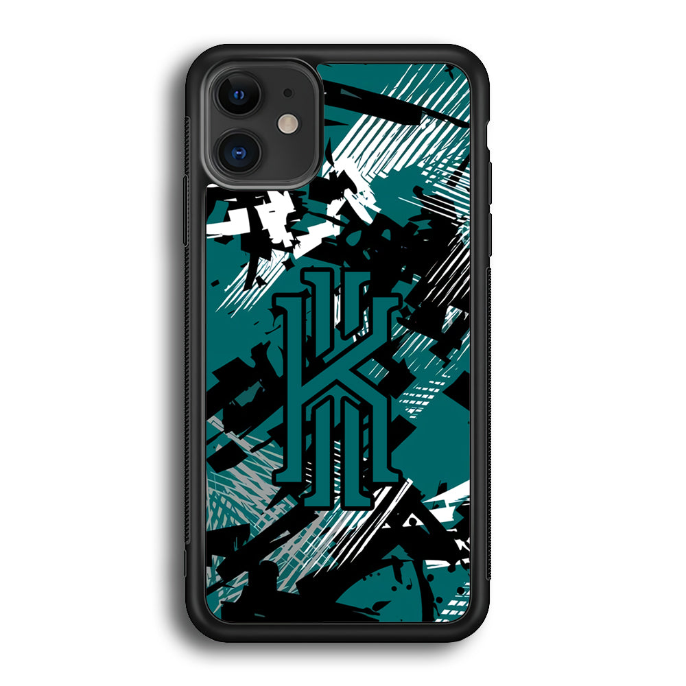 Kyrie Irving Unlimited Steps iPhone 12 Case-Mobile Phone Case-Rubber Black (2D Case)-Altracase