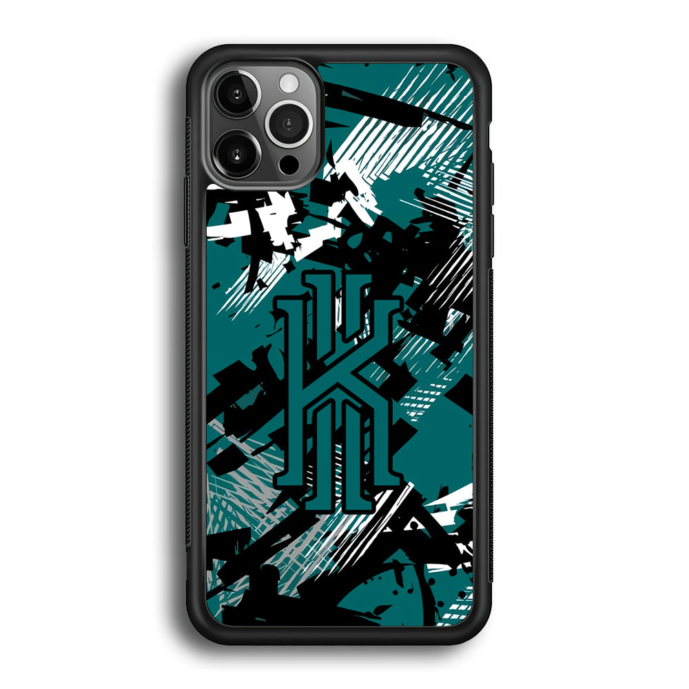 Kyrie Irving Unlimited Steps iPhone 12 Pro Max Case-Mobile Phone Case-Rubber Black (2D Case)-Altracase