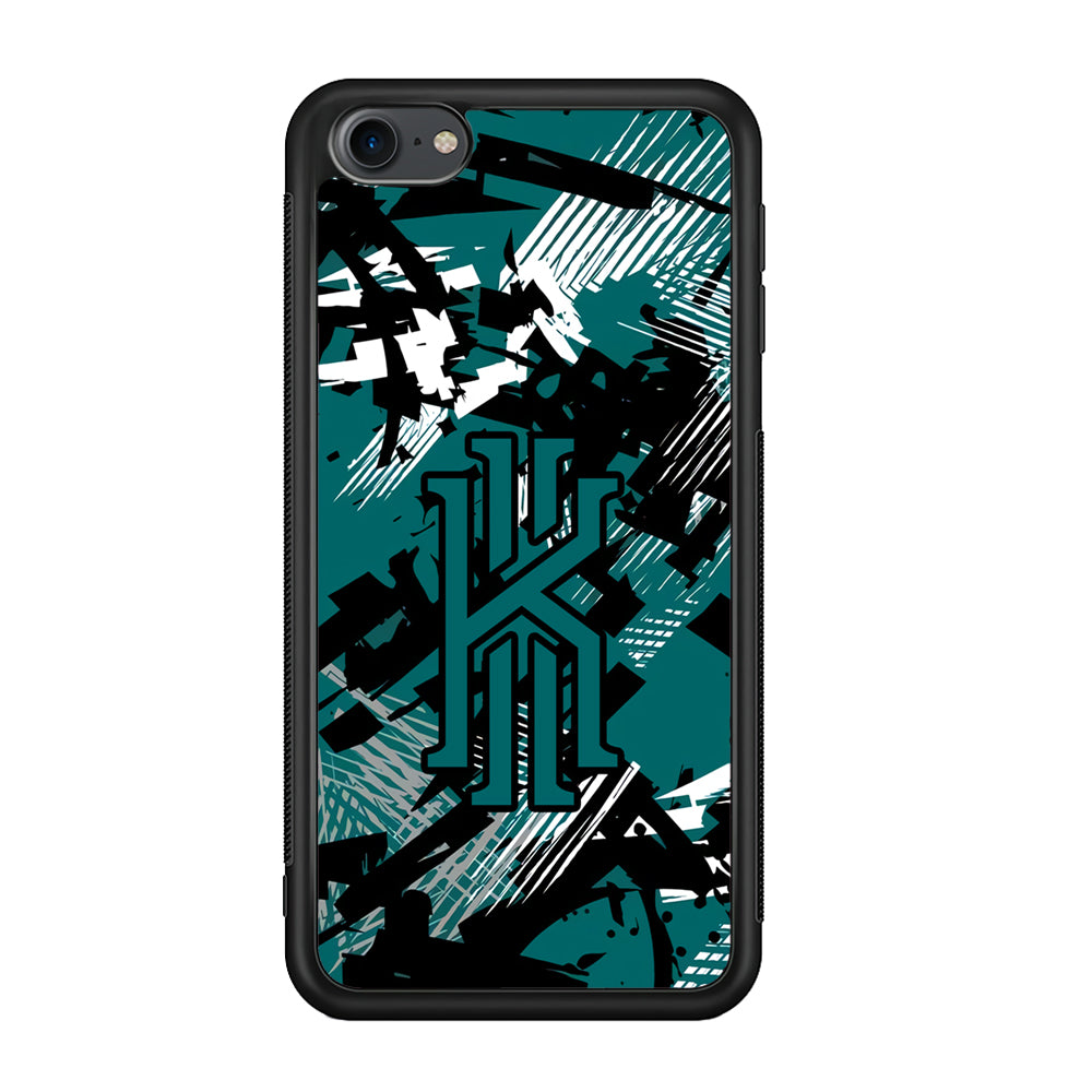 Kyrie Irving Unlimited Steps iPod Touch 6 Case-Mobile Phone Case-Rubber Black (2D Case)-Altracase